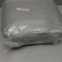 EASELAND Twin Size Mattress Pad Pillow Top Mattress Cover Quilted Fitted Mattress Protector Single 8-21" Deep Pocket Cooling Mattress Topper (39x75 Inches, Light Grey)