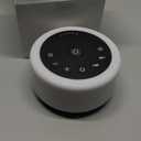 Soother Sleep Sound Machine Night Light White Noise Machine with 30 Soothing Sounds & 12 Color Night Lights for Baby Kids Adults Brown Noise Machine with Timer & Continuous Play for Home Travel Office (Black)