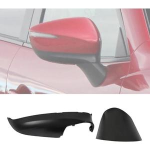 Mirror Lower Cover Trim ＆ Base Kit Right Passenger Side Fit for Mazda CX-5 2015 2016 (With Mirror Light Version), Rearview Wing Bottom Cap Lower Holder Frame House ＆ Triangle Base Assembly