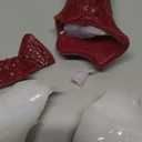 Kseroo Tough Dog Toys, Toys for Aggressive Chewers Large Breed, Chew Dogs, Bone Toy Nylon Dogs Almost Indestructible (1 Count, Red)