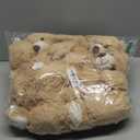 MorisMos Teddy Bear Bulk Packs - 6 Small Stuffed Animals for Baby Shower, Wedding Party - Light Brown