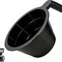 38766.0002 Brew Funnel Basket Replacement for Bunn Coffee Machines, Compatible with BX, BT, BTX, GR, Velocity Series Brewers, Black Durable Coffee Filter Holder