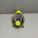 Full Face Snorkel Mask- Snorkeling Gear for Adults with Safe Dry Top Breathing System, 2025 Latest Foldable Panoramic View Snorkeling Mask for Men and Women, Anti Fog Anti Leak (Large-X-Large, Yellow)