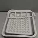 Collapsible Bowls, Plates, and Dishes Drainer, Portable Space-Saving Dish Rack for Kitchen, RV, Campers, and Travel Trailers