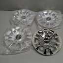 Golf Cart Hubcaps Wheel Covers and Tires Center Caps 8 Inch, Set of 4 Golf Cart Hub Caps (E-Z GO Golf Cart Wheels)