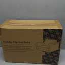 MOMCAYWEX Kids Sofa, 2-in-1 Flip-Out Foam Couch with Soft Sherpa Cover, Cozy Play Lounge Chair, Cream (Medium)