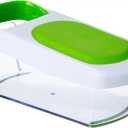 GoodCook Touch Veggie Dicer and Chopper, Stainless Steel Blades, 4-Cup Collection Container, Rapid Food Chopper, Versatile Uses, Non-Slip Base, BPA-Free, Efficient Size 2 Pack