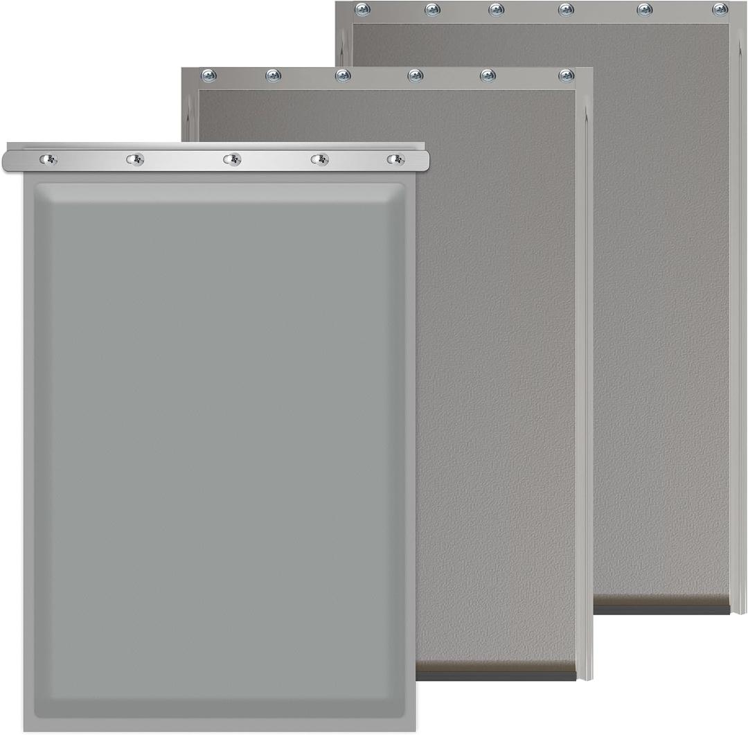 3-Flap Extra Large Dog Door Replacement Flap with Screws | Compatible with PetSafe Freedom PAC11-11040, Extreme Weather, Durable Flexible Replacement Flap, Fits 13 1/8" x 24 7/8" Doors
