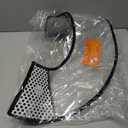 Adjustable Soft Pet Cone Collar for Dogs and Cats - Comfortable Elizabethan Collar for Surgery Recovery, Wound Protection, Grooming & Licking Prevention (Black, M)