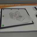 TOHETO A2 Light Pad 25.2''x18.4'', Large Magnetic LED Light Board for Diamond Painting, 3-Color Modes Light Box for Tracing, 6-Level & Stepless Dimmerable Diamond Art Light Table for Drawing,Sketching