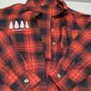 Womens Flannel Shacket Jackets Button Down Plaid Shirts Fashion Business Blouses Casual Fall Outfits Flannel Work Tops (Medium)