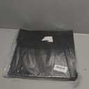 sdroceRyaM 12.9 Inches Vinyl Record Dividers 30pcs Black Hard PP Material Category Tab Double-Side Plastic Record Guides for LP, Album Crate, Bookshelf Organizer