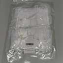 G2PLUS 30Pcs Organza Bags with Bow-4x6 In White Wedding Favor Bags Sheer Mesh Jewelry Pouches with Drawstring for Bridal Shower, Baby Shower, Valentine's Day Party Favors