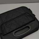 Deosk Car Trunk Organizer for SUV, Car Organizers and Storage with 6 Pocket, Car Accessories for Women/Men 50LWaterproof Polyester Trunk Organizer, Black (Medium)