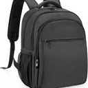 CURMIO CPAP Backpack Compatible with ResMed Air Sense 11, Air Sense 10, Air Sense 9, CPAP Travel Bag with Luggage Strap Compatible with Philips CPAP Machine and Accessories, Black