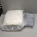 Round Ottoman Foot Rest for Couch 20"x15" Foot Stool Ottoman Pouf with Foam Chunk Filling Small Ottomans Foot Stools Poufs for Living Room Dark Grey Poof Hassocks and Ottomans Soft Foot Rest for Chair