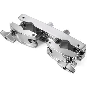 Facmogu Silver Multi-clamp, Adjustable Quick Release Multi-clamp Construct with Premium Stainless Steel Material, Cymbal Stand Mount Holder for Drum Cymbal Stands & Holders