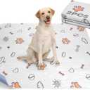 Washable Pee Pads for Dogs, 2 Pack Large 48"x48" Super Absorbent Reusable Pads for Dog Training Pads, 100% Waterproof Non-Slip Pee Pads Whelping Pads Dog Playpen Pads Crate Mat Bed Pads Dog Products