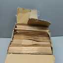 PAICUIKE 200Pcs 11x6x11 Brown Kraft Paper Bags with Handle - Tote Grocery Bags Bulk for Restaurant, Bakery, Retail, Takeout