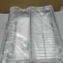 OCG Under Sink Cabinet Organizer Two Tier Pull Out Shelf (14.75W x 21D), Under Sink Sliding Shelf for Kitchen Bathroom Cabinet 2 Tier Chrome