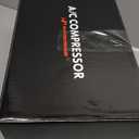 A-Premium Air Conditioner AC Compressor with Clutch Compatible with Ford Fusion 2006-2012, Lincoln MKZ 2010, Zephyr 2006, Mercury Milan 2006-2011, w/ 5.24" Outer diameter Pulley, w/ 5.04" Inner diamet