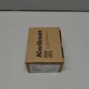 Kwikset 663 Single Sided Deadbolt Lock, Satin Chrome Round Interior Turnpiece Only, Unkeyed Front Entry Door Lock Set (1 Count (Pack of 1))