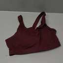 RUNNING GIRL High Impact Sports Bras for Women,Racerback Running Bra Workout Crop Tank Tops Longline Sports Bra Push Up, Size L