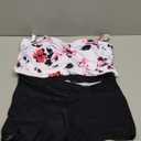 Century Star 2025 Two Piece Women's Tankini Swimsuits Modest Tankini Bathing Suit Tops with Shorts Tummy Control Swimwear (14-16)