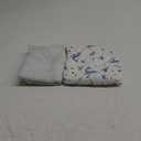 Burts Bees Baby Infant Hooded Towels Whale of a Tale Organic Cotton, Unisex Bath Essentials and Newborn Necessities, Soft Nursery Towel with Hood Set, 2-Pack Size 29 x 29 Inch