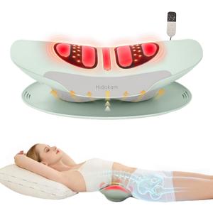 Smart Lower Back Massager with Soothing Warm Therapy & Air Traction Spinal Decompression Device for Sciatica Relief, Lumbar Pressure & Stiffness Ideal Gift for Parents & Loved Ones