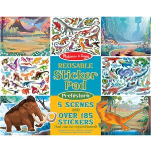 Melissa & Doug Prehistoric Reusable Sticker Pad
