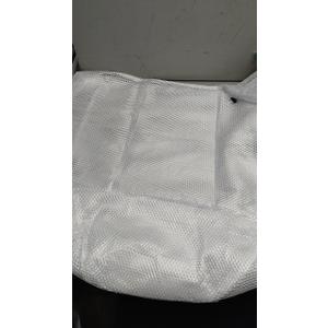 2pcs Large Drawstring Mesh Laundry Bag Durable Wash Bag for Clothing Coats and Hoodies Convenient Travel Organizer for Camping and Laundry Use