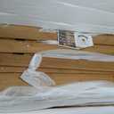 Solid Carbonized Bamboo Wire Shelf Covers for Wire Shelving, Wire Rack Covers for Pantry Shelves, Tool-Free & Snap-On (5pcs, 36" W x 16" D), 36"w X16"d X2.6"h