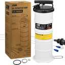 EWK 6.5L Manual Oil Extractor Pump for Oil Change, Fluid Evacuators for Cars, Boats, Jet Skies, Lawnmowers, Quick Oil Drain in 10 Pumps (6.5L)