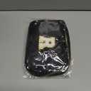 Graduation Gifts for Him - Crossbody Bag for Men, Sling Bag / Waist Pack for Travel & Sports, Initial White L, Black