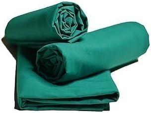Generic Professional Medical Drape Sheets, Green, Reusable, 54 x 72 Inches, 6 Pieces per Box