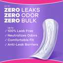 Always Discreet Adult Incontinence Pads for Women, Drier, 4 Drop Regular Length, Moderate Absorbency, Pads for Bladder Control Management, Bladder Leaks, & Postpartum Pads, 66ct