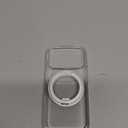 TORRAS 360 Magnetic Stand for iPhone 17 Pro Case, [Fit for MagSafe] [Rotatable Ring Kickstand] [4X Mil-Grade Shockproof] Slim Phone Cover, Camera Button, Crystal Clear, Transparent, Ostand O3 Fitness