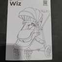 Mompush Wiz 2-in-1 Bassinet Stroller Reversible Seat, One-Hand Fold, Khaki