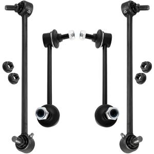 Detroit Axle - 4pc Sway Bars for 2013-2017 Honda Accord 2015-2019 TLX Stabilizer Sway Bar End Links 2016 Front & Rear Replacement