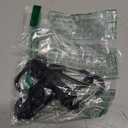 BRAVESHINE Paracord Keychain Carabiner Clip, D Ring Lanyard Hanger Stroller Hook for Water Bottle, Key, Backpacks, Men, Women (Black)