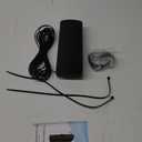 2025 Upgraded TV Antenna for Smart TV, 1800+ Miles Range Strongest for Local Channels with Amplifier Signal Booster, Waterproof Design, 33FT Coax Cable-Support 4K 1080p TV Antenna Indoor Ourdoor (Black)