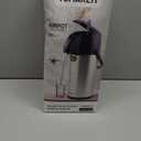 Airpot Coffee Dispenser Thermal with Pump,3L/102 Oz Insulated Stainless Steel Large Airpot Coffee Carafe Lever Action for Hot/Cold Water,Thermal Carafe for Hot Cocoa for Parties (101.4 Ounces)