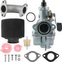 MOTOALL Carburetor VM22 26mm for Intake Pipe Pit Dirt Bike 110cc 125cc 140cc YX Pit Dirt Bike XR50 CRF70 KLX BBR Apollo Thumpstar Braaap Atomic DHZ SSR VM22 26mm Carburetor