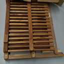 Utoplike Large Teak Dish Drying Rack, Wooden 3 Tier Collapsible Dish Draine for Countertop, Kitchen Organizer for Pasta Plates, Cups
