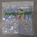 PRETTYGARDEN Women's 2025 Summer Long Sleeve Henley T Shirts Ribbed Knit Button Slim Fitted Basic Casual Going Out Fall Tops (Blue, XS)