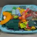 Water Table for Toddlers 1-3 with Pump: Summer Sensory Play Sink, Kitchen Fishing Playset with Running Water, Indoor Outdoor Montessori Water Toy Gift for Kids, BPA-Free, Non-Toxic