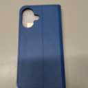 SHIELDON Wallet Case for iPhone 16 2024, Genuine Leather Folio Case with Kickstand, RFID Blocking Card Slots, Magnetic Shockproof Cover, Compatible with iPhone 16 5G 6.1" - Sapphire Blue