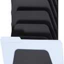 Officemate Wall File Holder, Letter/Legal, 7 Pockets, Black (21505)