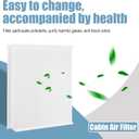 7C3Z-9601-A Engine Filter and FL3Z19N619A Cabin Air Filter Set Replacement for Ford F150 2015-2023, for Ford Expedition 2018-2024, for Ford Lobo 2016-2022, for Lincoln Navigator 2018-2024